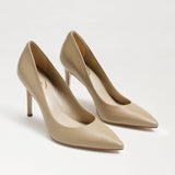 Hazel Pointed Toe Pump | Soft Beige