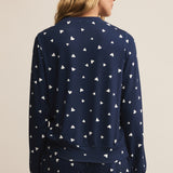 Dawn Hearts Lounge Top