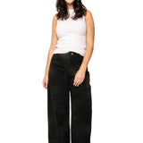 Black Wide Leg Denim