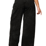 Black Wide Leg Denim