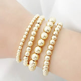 Gold Bead Bracelets