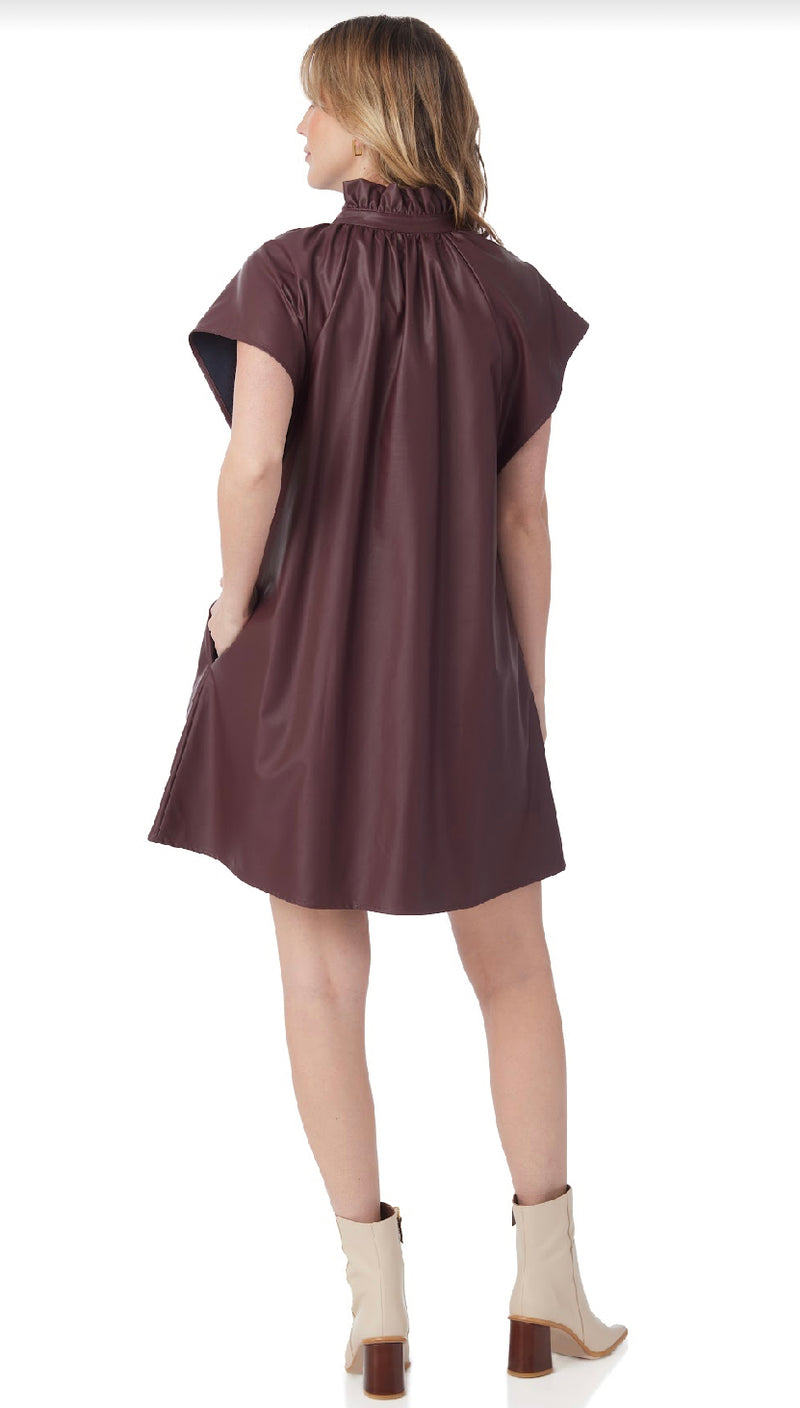 Wilhelmina Dress | Wine