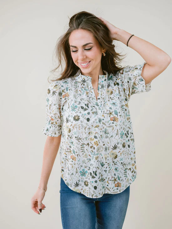 Ellis Top | Floral Eve