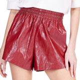 Vegan Leather Short | Wine