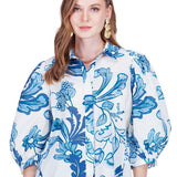 Blue Leaf Top