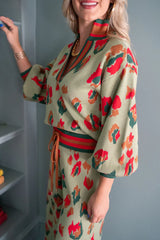 Lolli Sweater | Brushed Ikat
