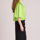 Carmen Top | Lime