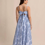 Blue Palms Dress