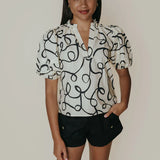 Alix Blouse | Scribble