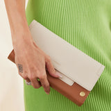 AJ Crossbody Clutch | Cafe au Lait