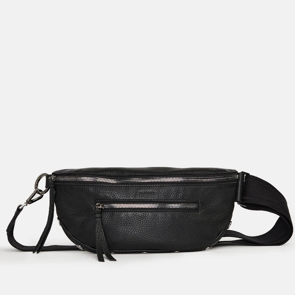 Charles Crossbody | Black Gunmetal