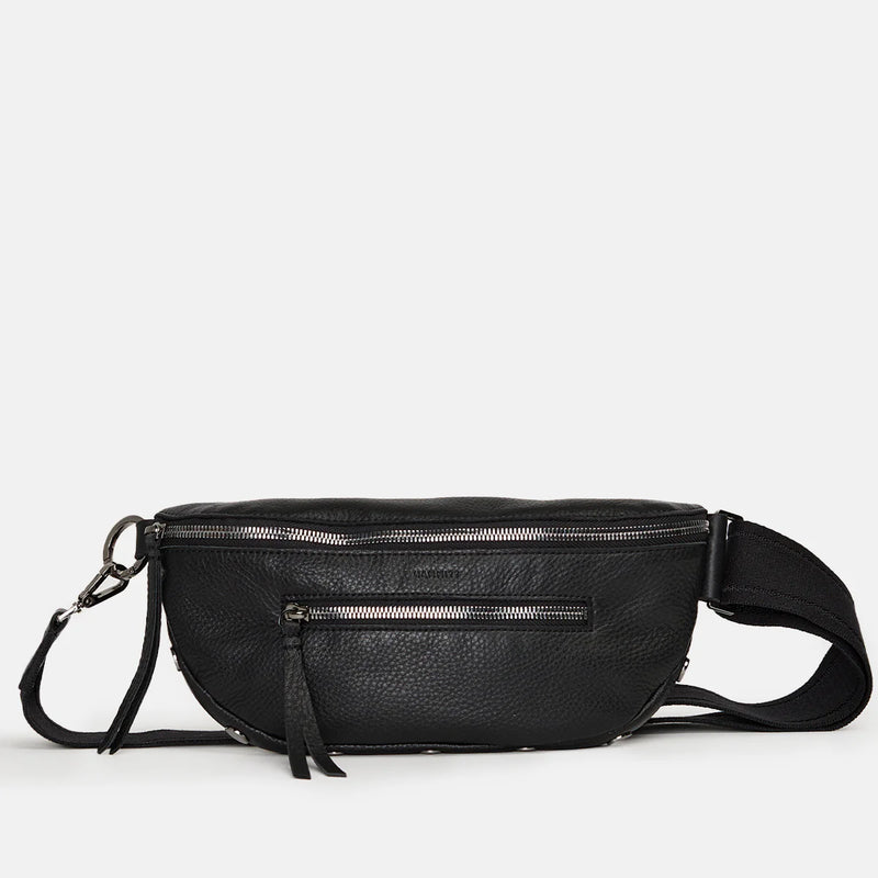 Charles Crossbody | Black Gunmetal