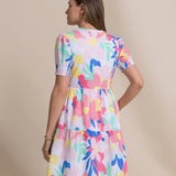 Mina Floral Print Dress
