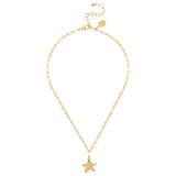 Petite Star Paperclip Necklace