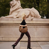 Moonstruck Bag | Leopard Suede