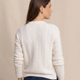 Saige Sweater | Sand White