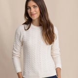 Saige Sweater | Sand White
