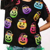 Halloween Candy Tee | Black