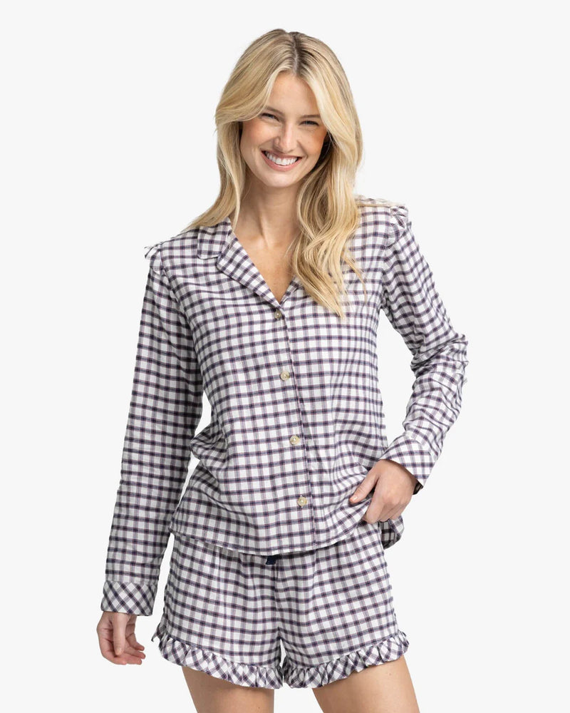 Silverleaf Plaid Loungeset