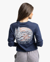 Snowy Sleeve Long Sleeve Tee