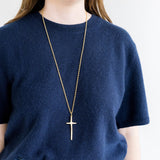 Long Cross Necklace