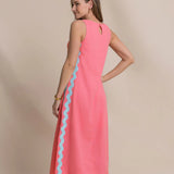 Zalia Side Stripe Maxi Dress
