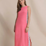 Zalia Side Stripe Maxi Dress