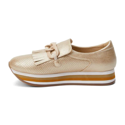Bess Loafer | Gold