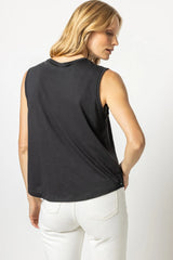 Crewneck Tank | Black