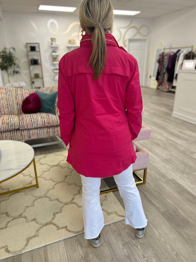 Tess Jacket | Hot Pink